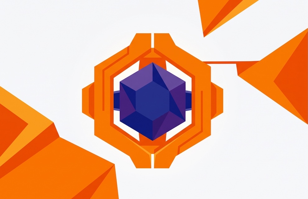An abstract image of an AI harness