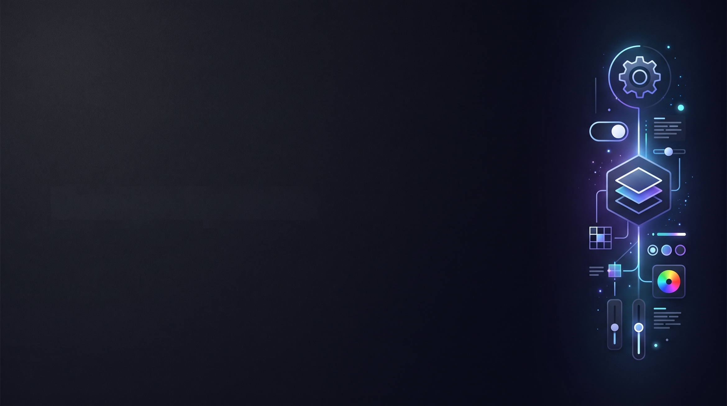 Abstract design system background