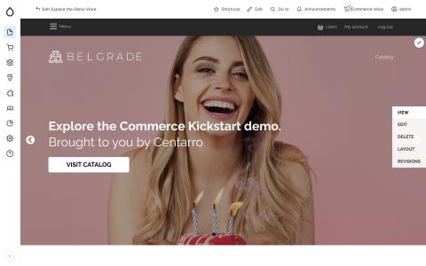 New installation of Commerce Kickstart 5.0
