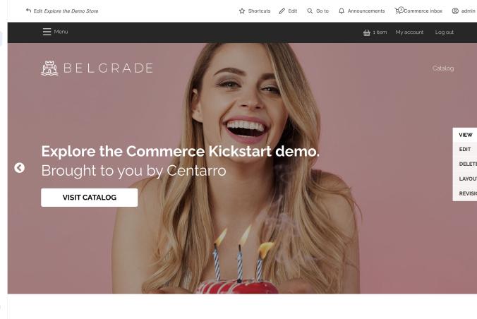 New installation of Commerce Kickstart 5.0