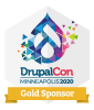 DrupalCon Minneapolis 2020 Gold Sponsor badge